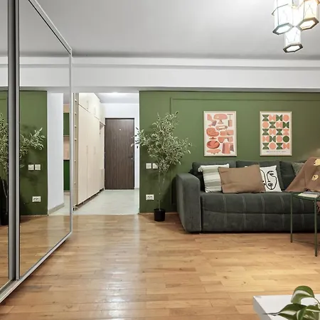 Apartment Design-led With Private Balcony, Bucharest